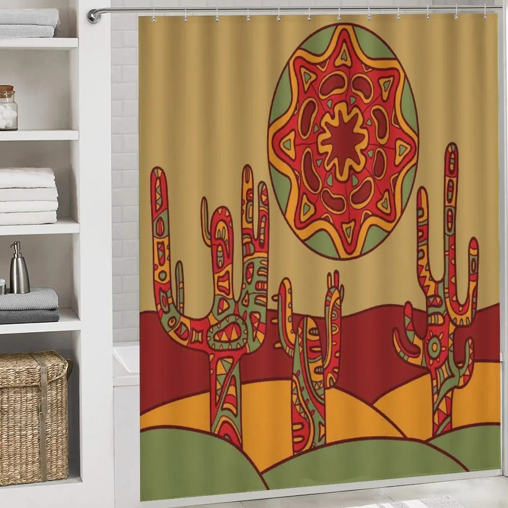 Tribal Design Cactus — Detail 4