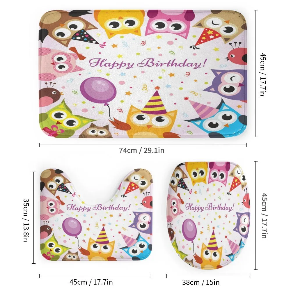 Birthday Party Owls — Detail 1