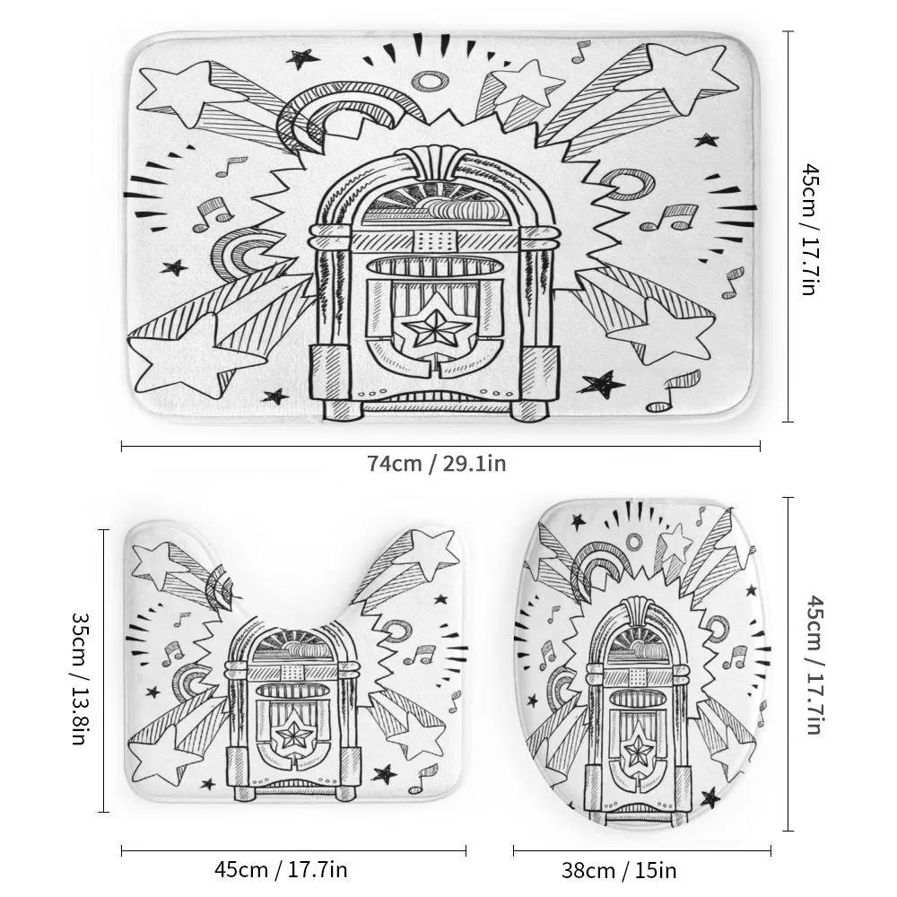 Cartoon Sketchy Music Box — Detail 1