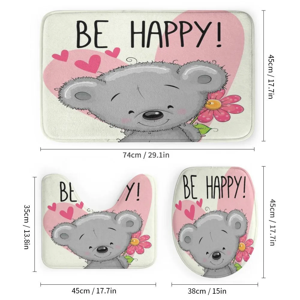 Cartoon Teddy Bear Flower — Detail 1