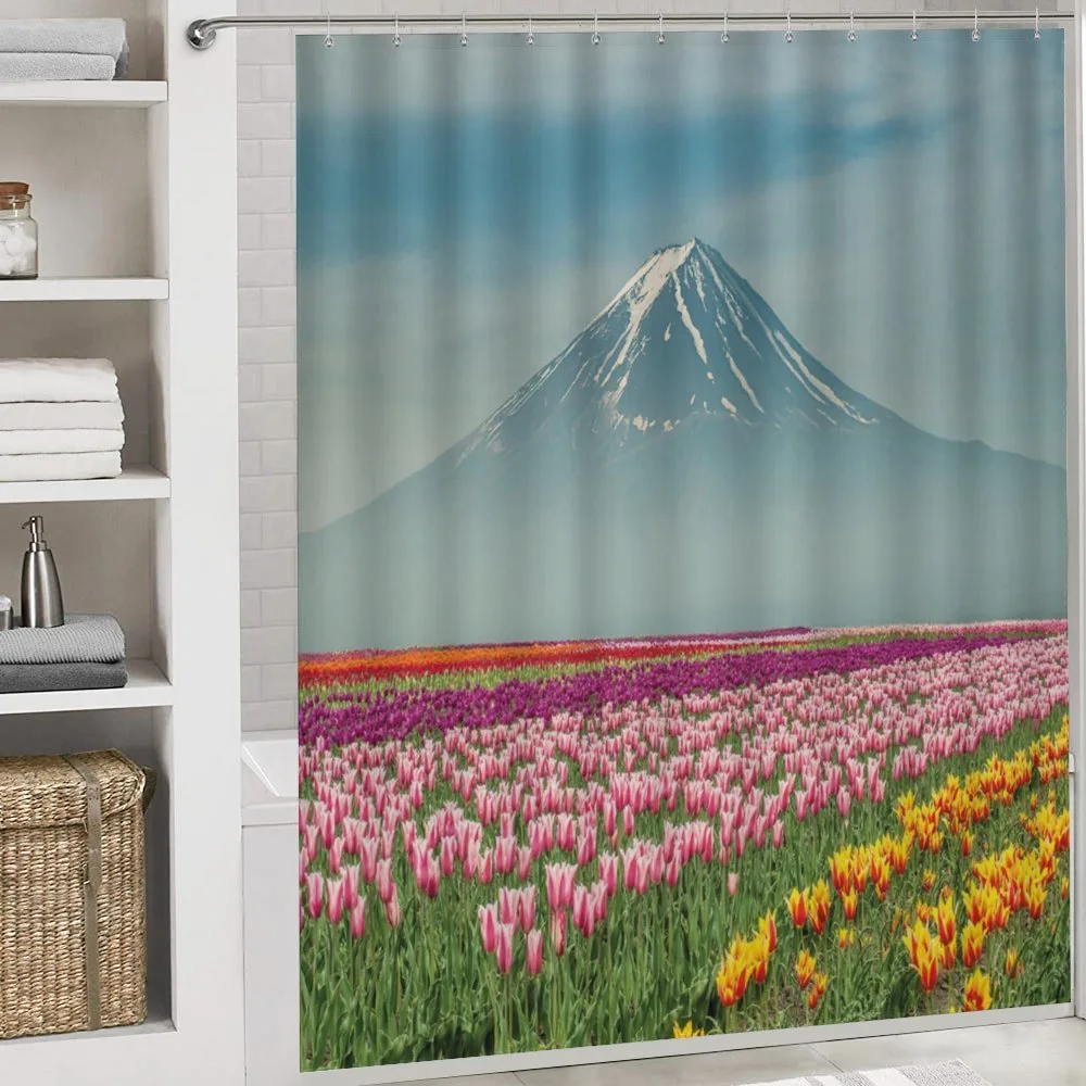Colorful Japanese Tulips Field — Detail 4