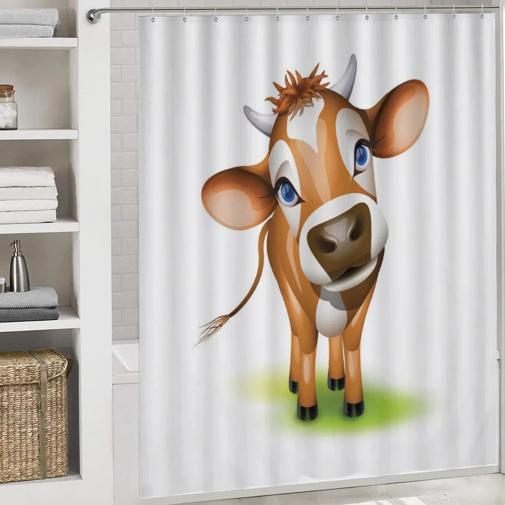 Cow with Blue Eyes Grass — Detail 4