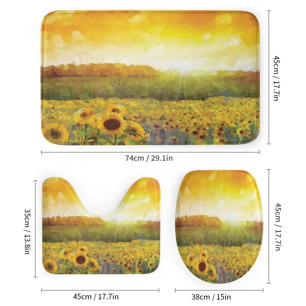 Golden Sunflower Field — Detail 1