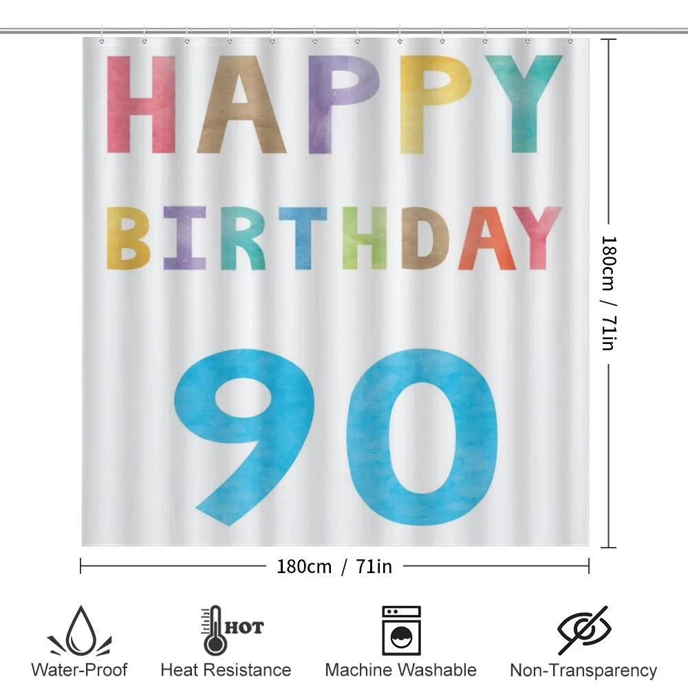 Happy 90th Birthday — Detail 2