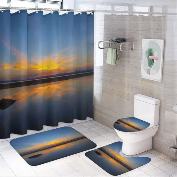 National Park Sun on a shower curtain