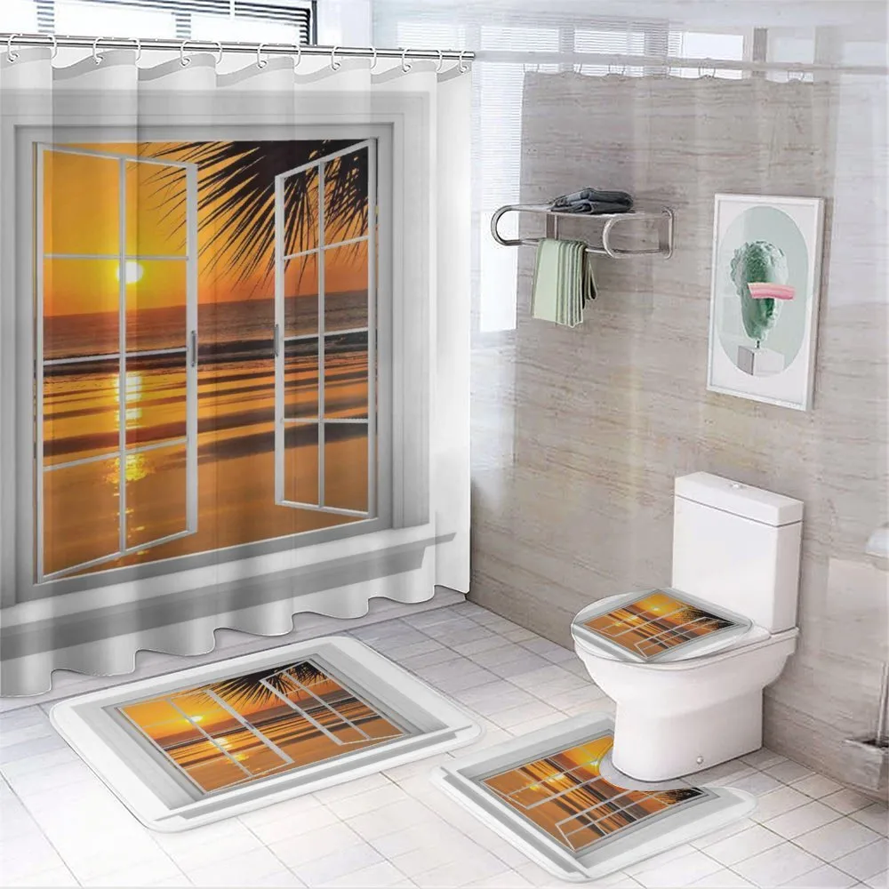 Ocean Sunset View Sky — Your design