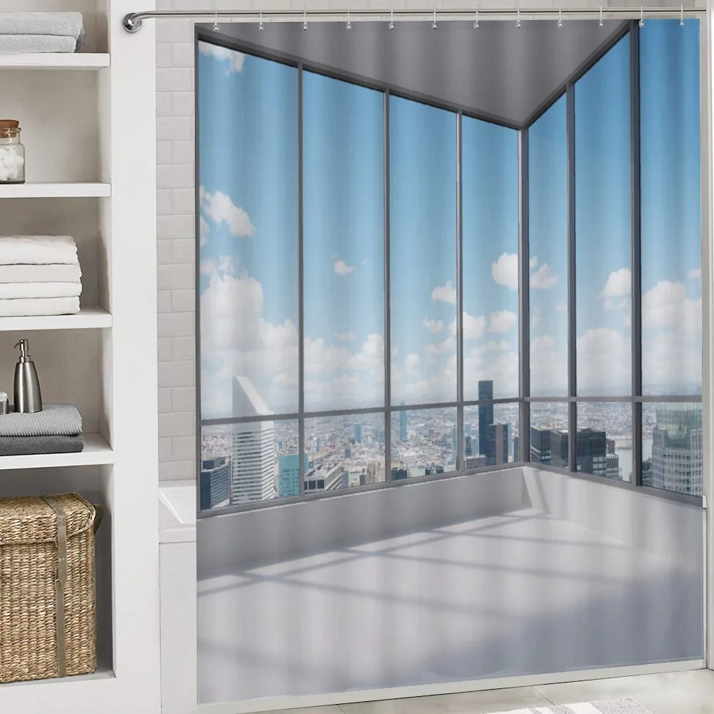 Office with Sunny Sky — Detail 4