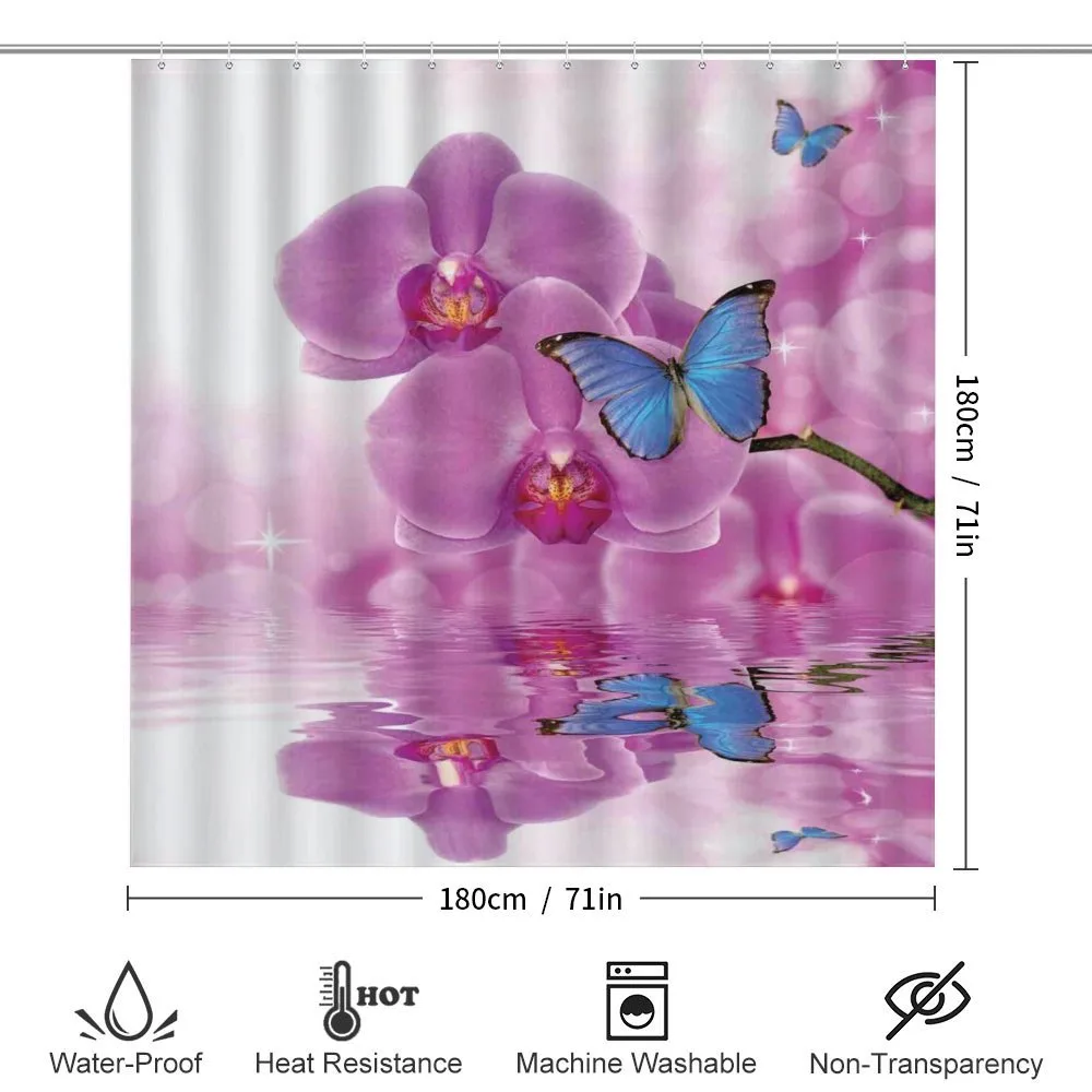 Orchid Bloom on Water — Detail 2