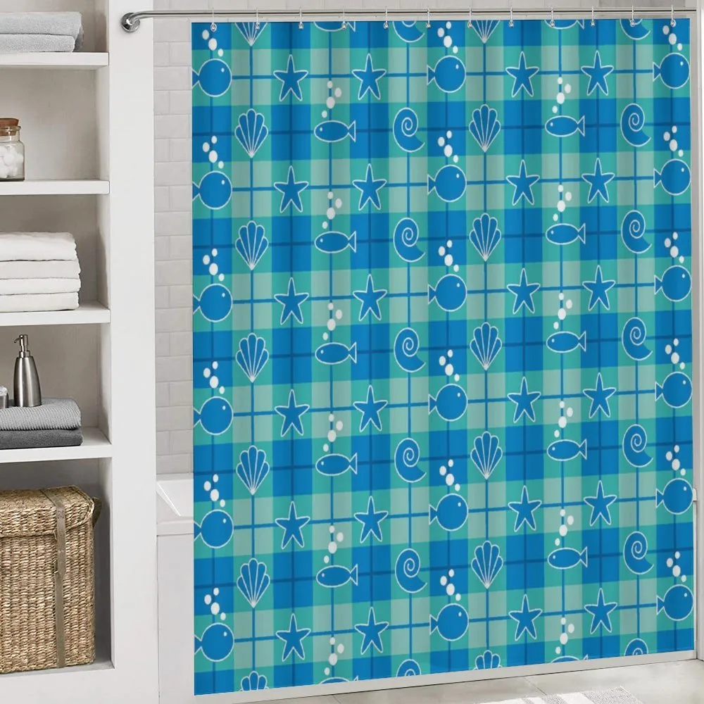 Plaid Pattern Marine — Detail 4