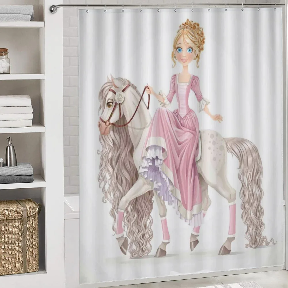 Princess on White Horse — Detail 4