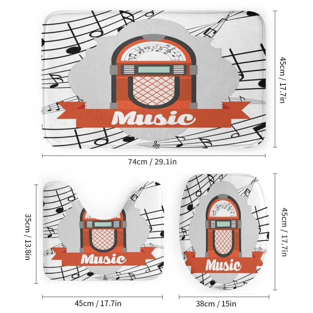 Retro Red Music Box — Detail 1