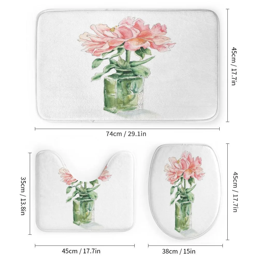 Rose Flower Drawing in Vase — Detail 1