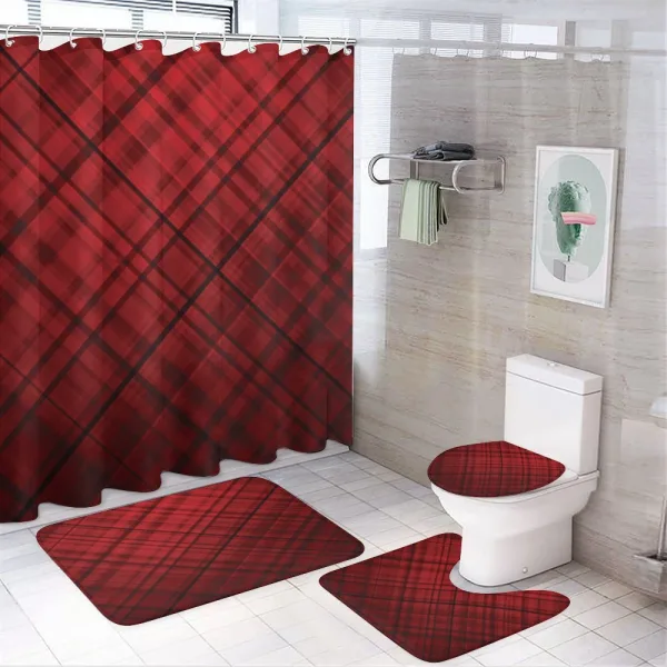 Scottish Kilt Pattern on a shower curtain