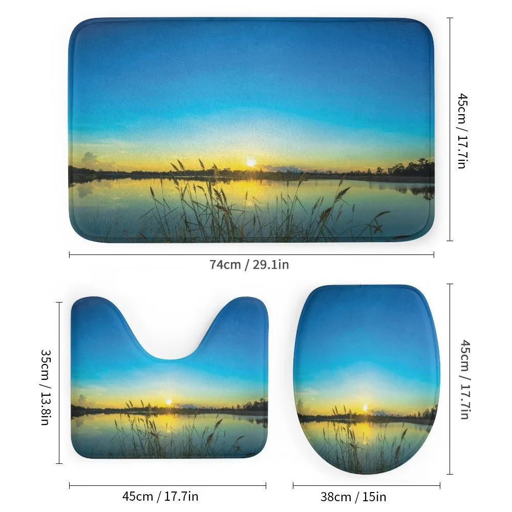Serene Sunrise Reed Bed — Detail 1