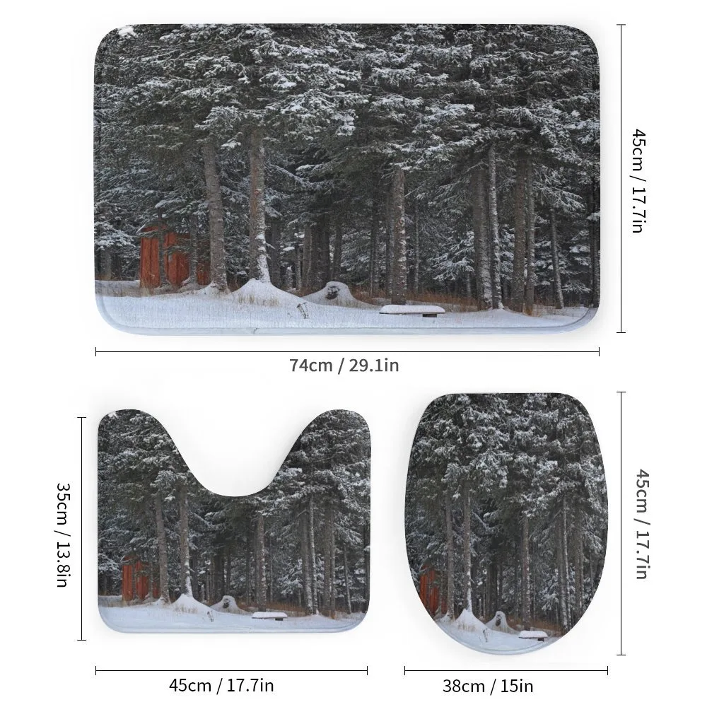Snowy Forest Cottage — Detail 1