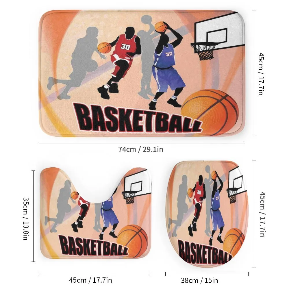 Vintage Basketball Art — Detail 1