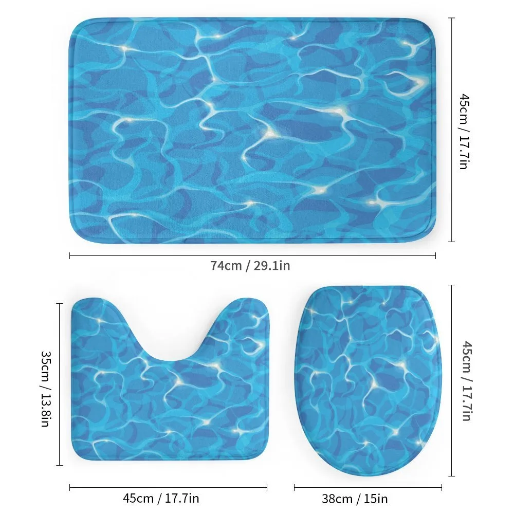 Vivid Water Surface Waves — Detail 1