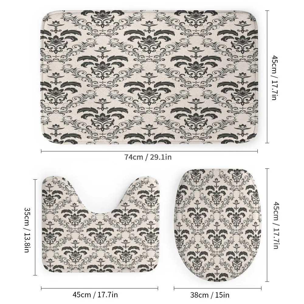 Bicolored Botany Damask — Detail 1