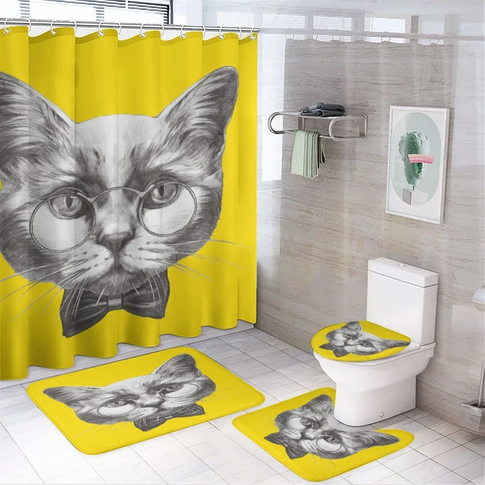 Cat Glasses Bow Tie — Your design