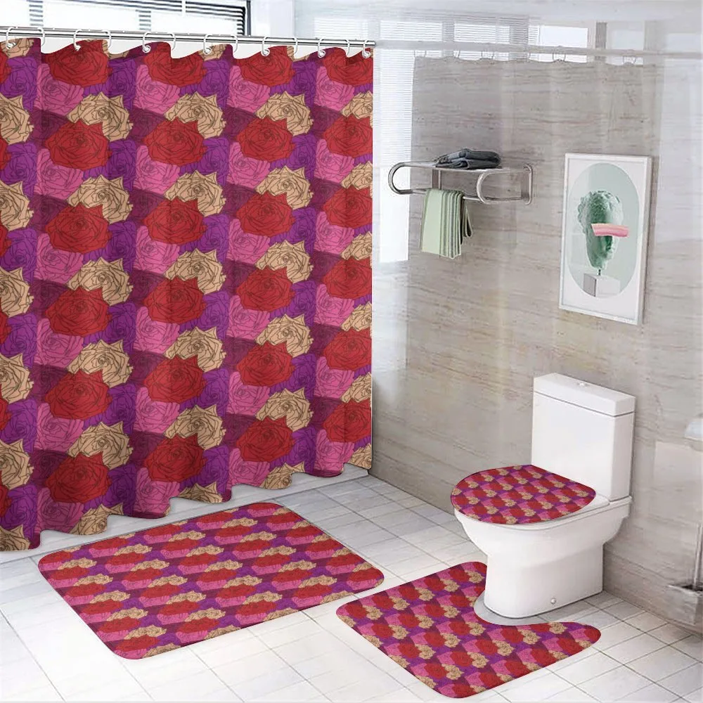 Dotted Colorful Floral Image — Your design