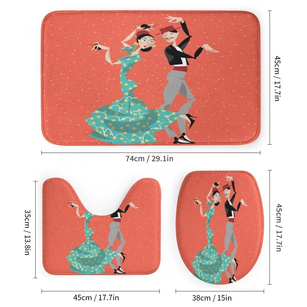 Flamenco Dancers Couple — Detail 1
