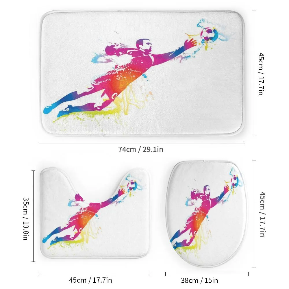 Goalkeeper Catches Ball — Detail 1