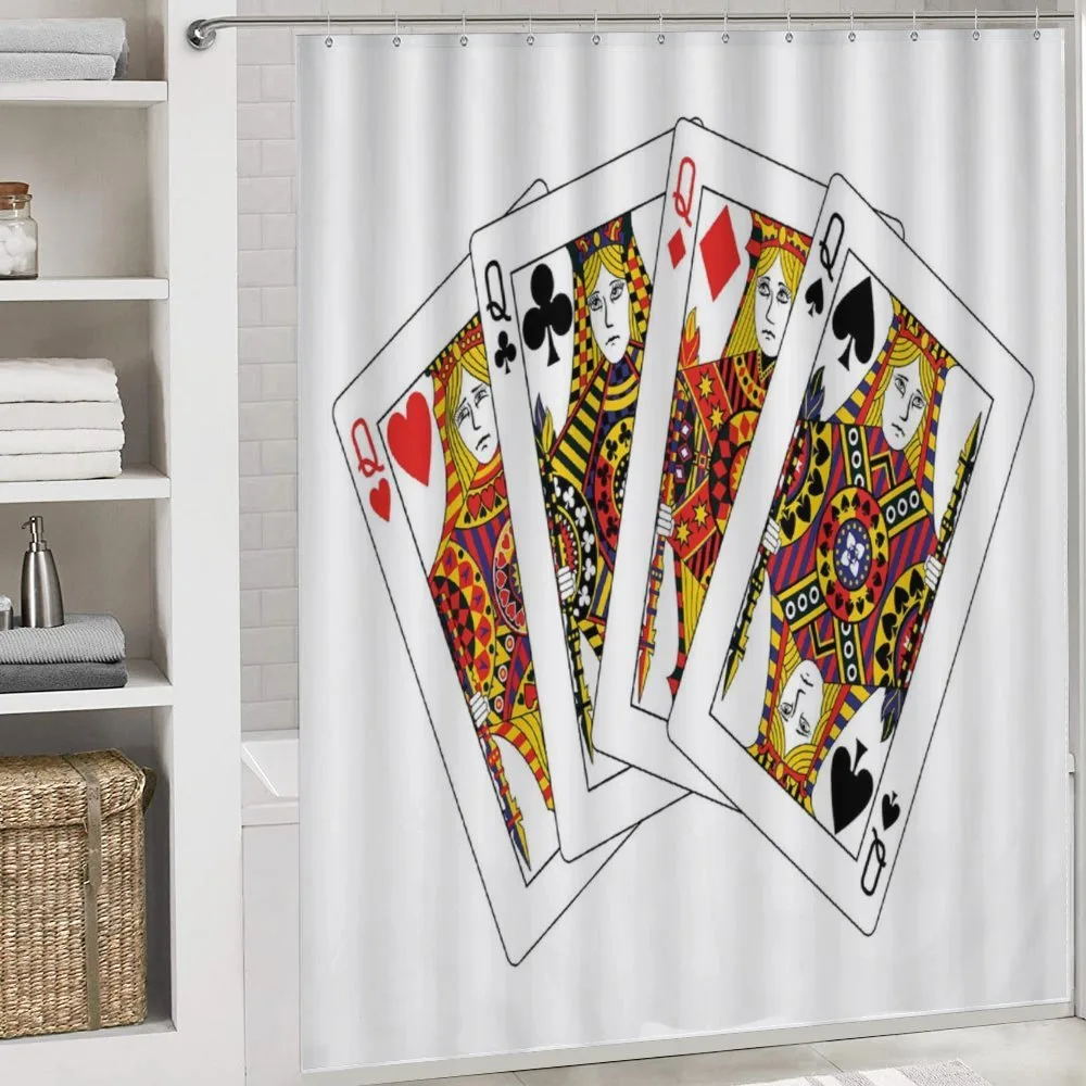 Queens Poker Play Cards — Detail 4