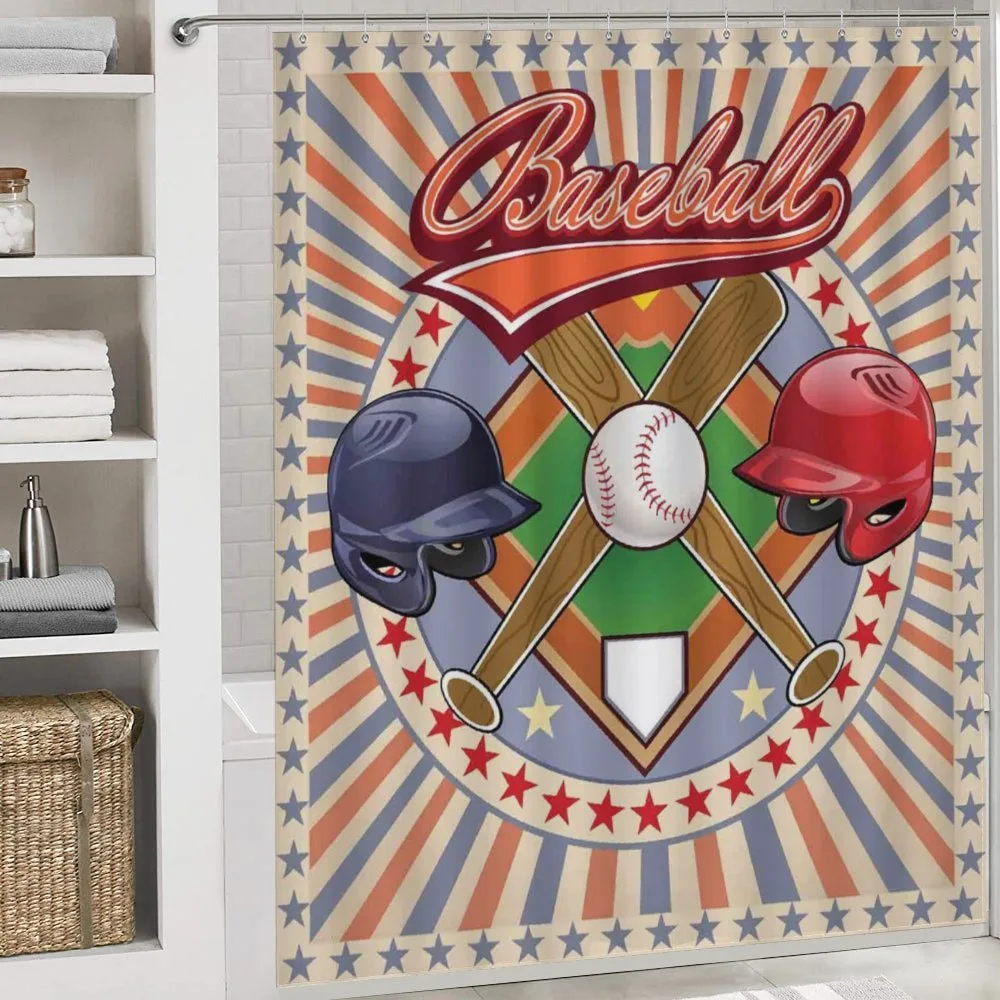 Retro Pop Art Baseball — Detail 4