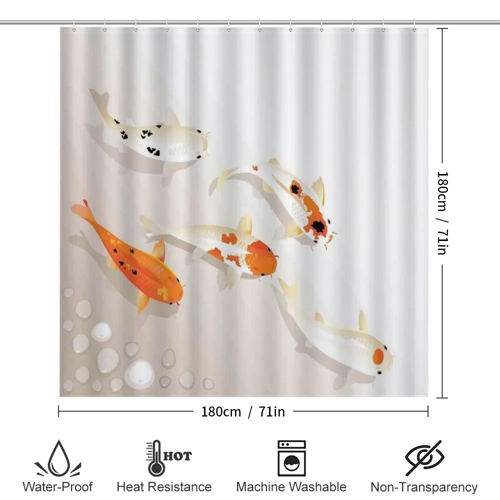 Traditional Spotted Koi Fish — Detail 2