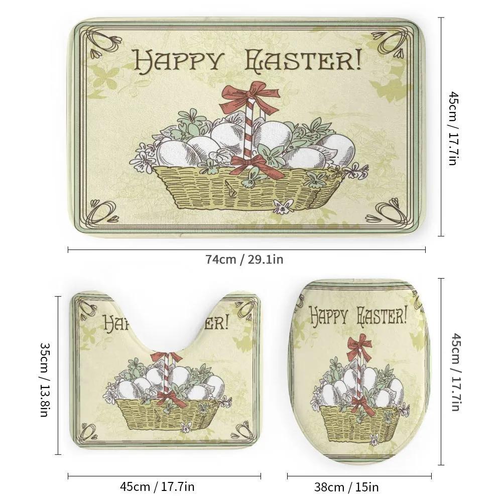 Vintage Ribbon Basket Eggs — Detail 1