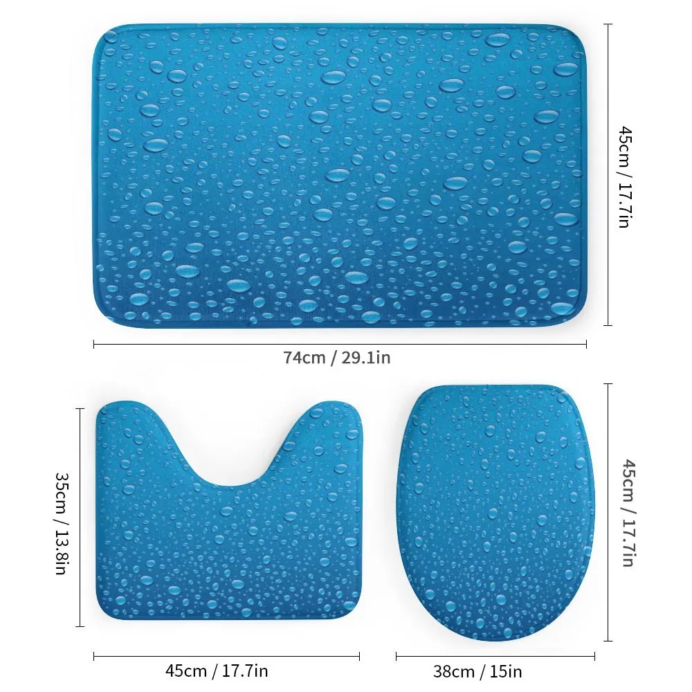 Water Drops Aquatic Rain — Detail 1