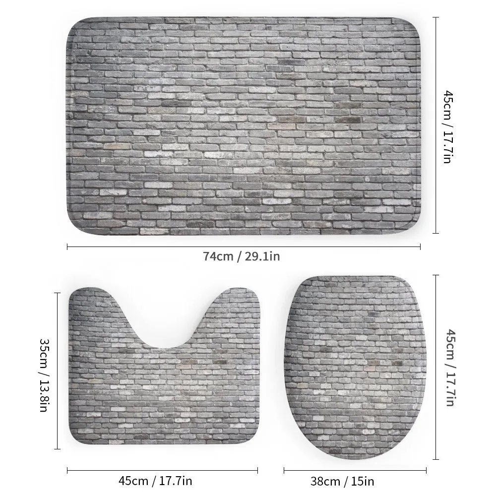 Aged Rough Brick Wall — Detail 1