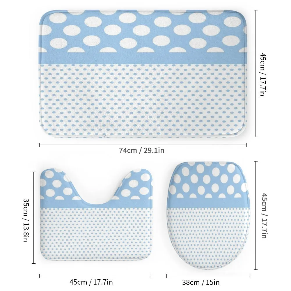 Baby Blue Polka Dots — Detail 1