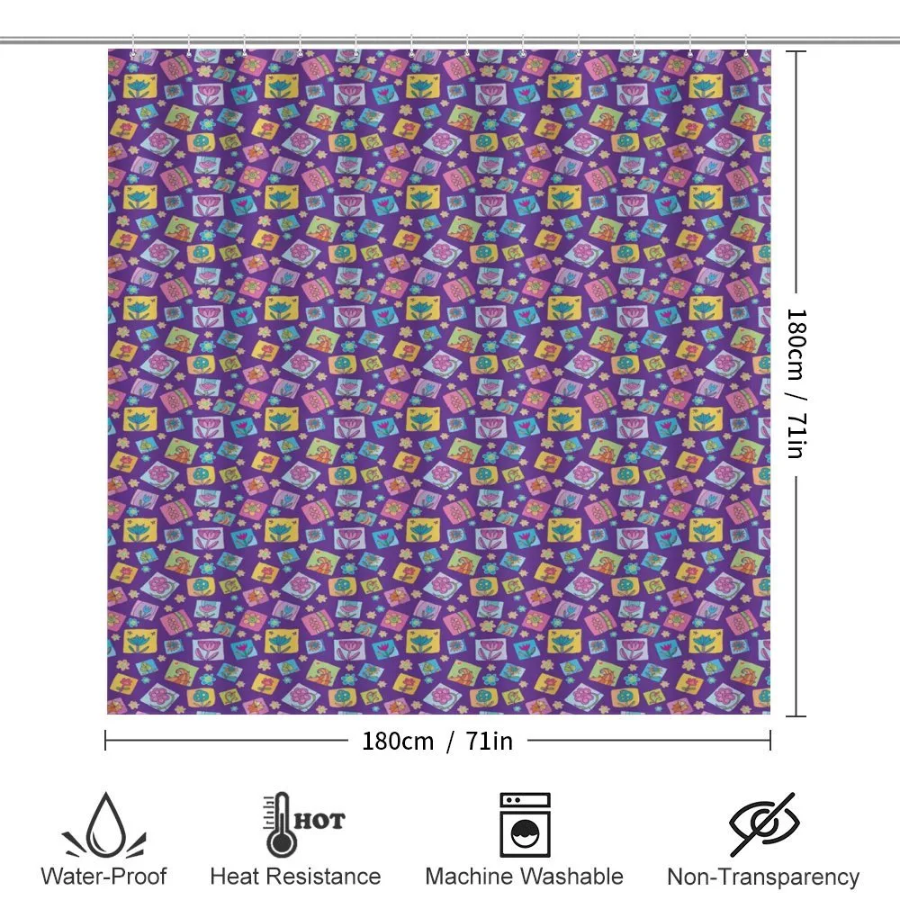 Cartoon Flower Pattern — Detail 2