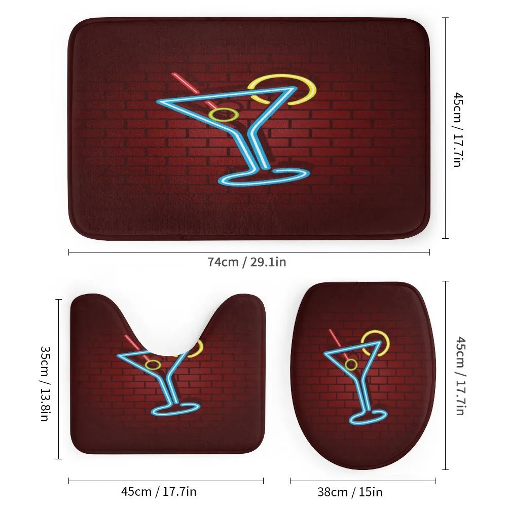 Cocktail Glass over Brick Wall — Detail 1