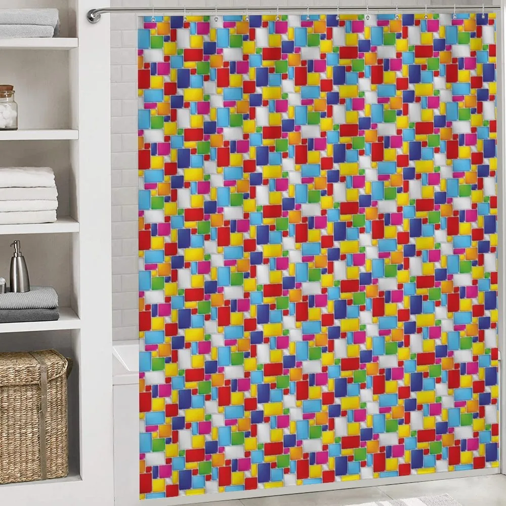 Colorful Square Mosaic — Detail 4