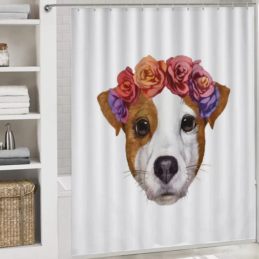 Dog Floral Portrait — Detail 4