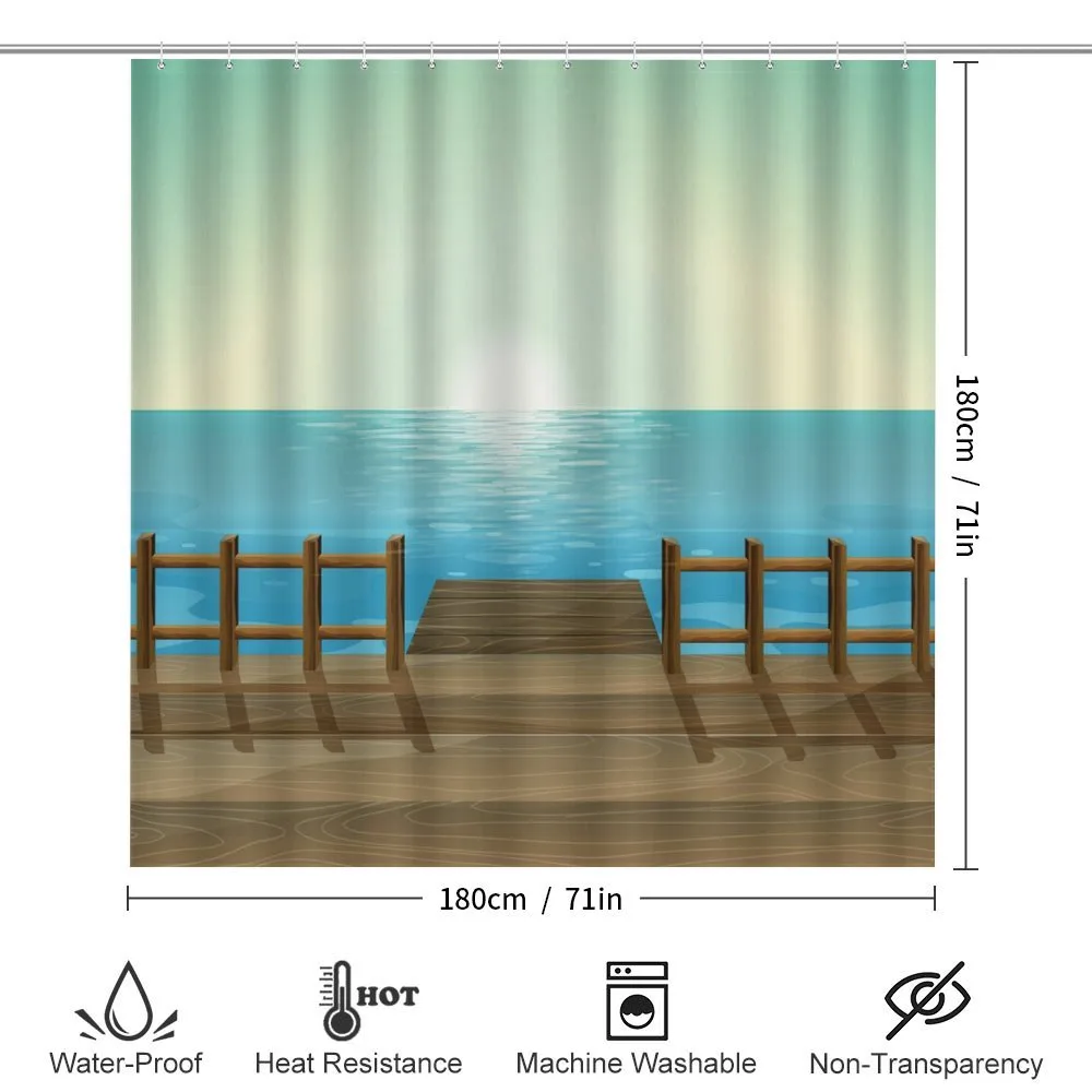 Doodle Landsape Port and Sea — Detail 2