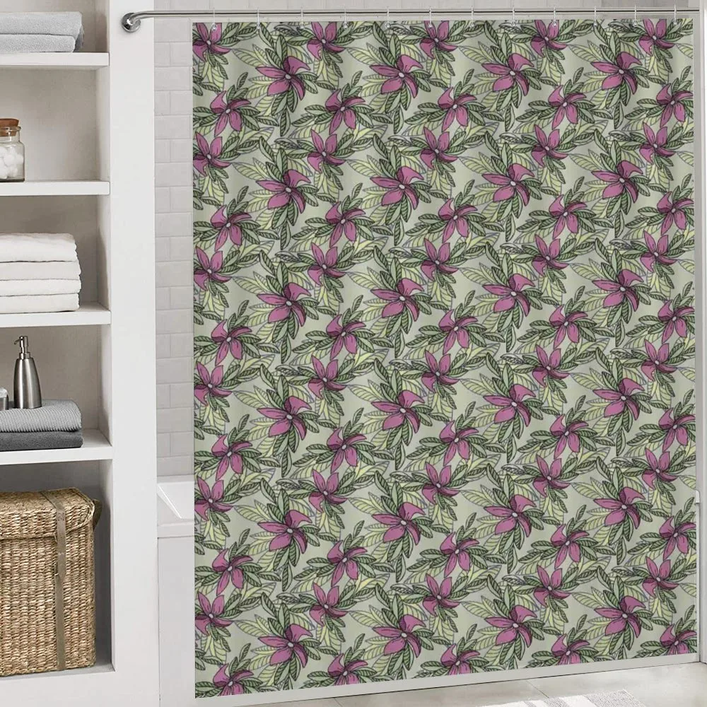 Flowers and Leaves Pattern — Detail 4