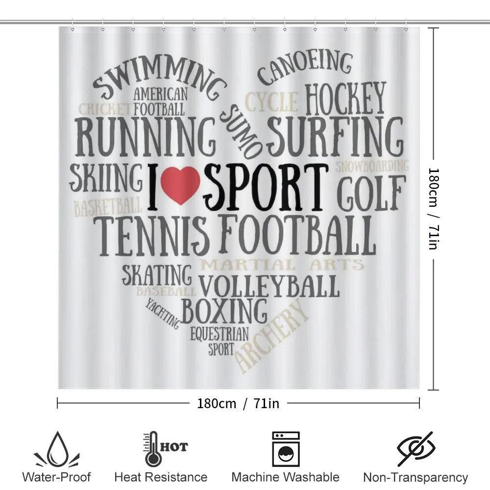 I Love Sports Concept — Detail 2