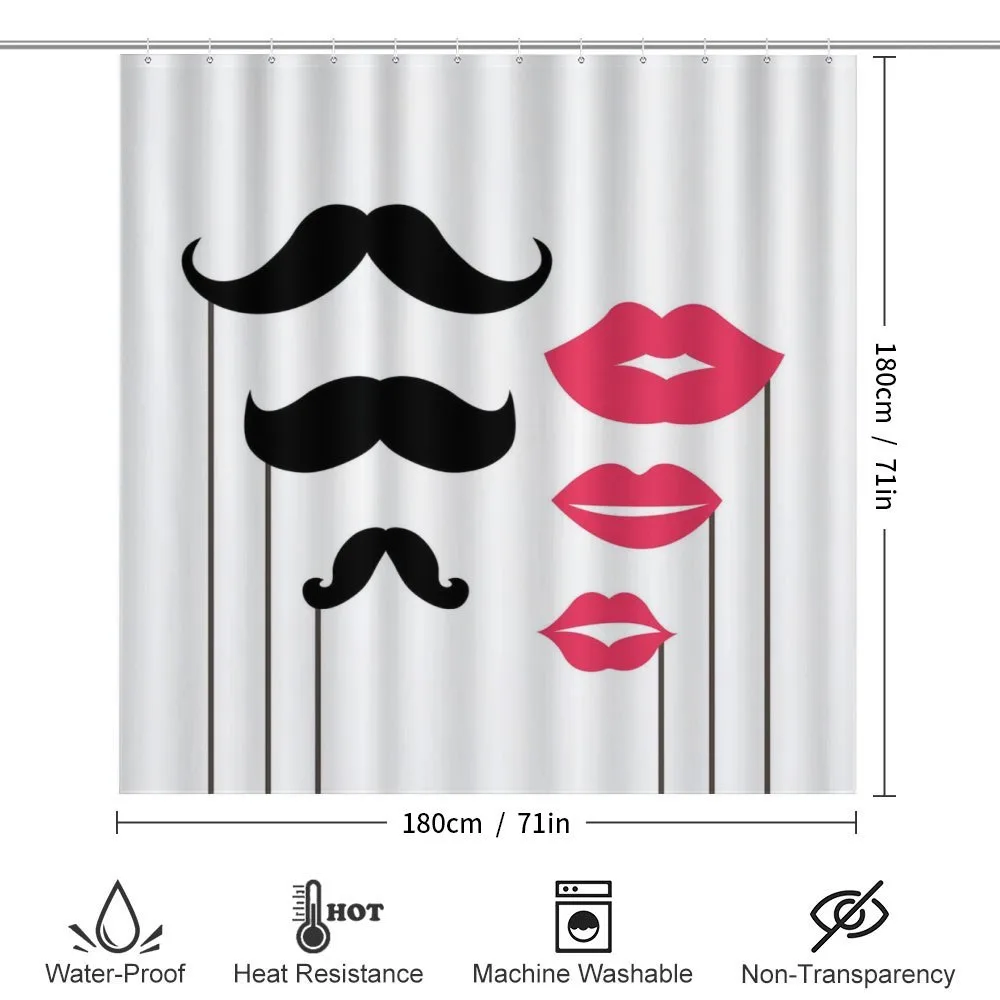 Mustachend Lips Motifs — Detail 2