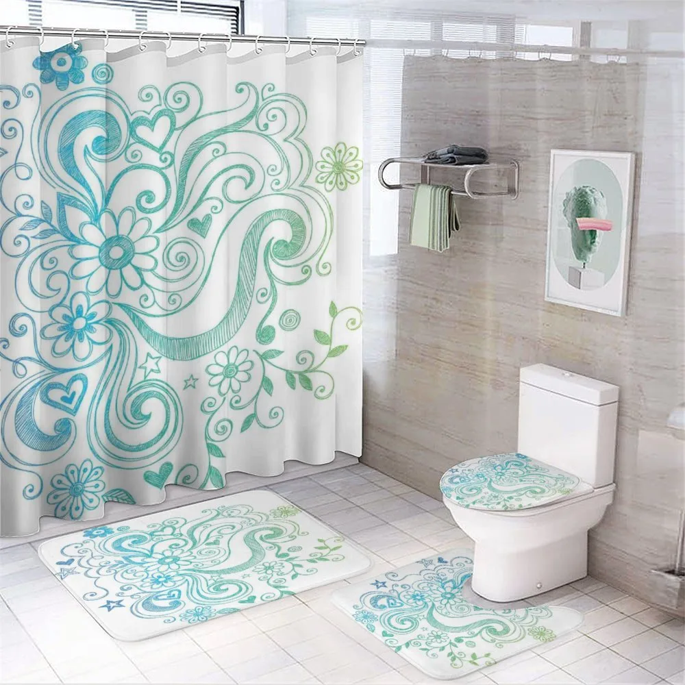 Ombre Sketchy Floral — Your design