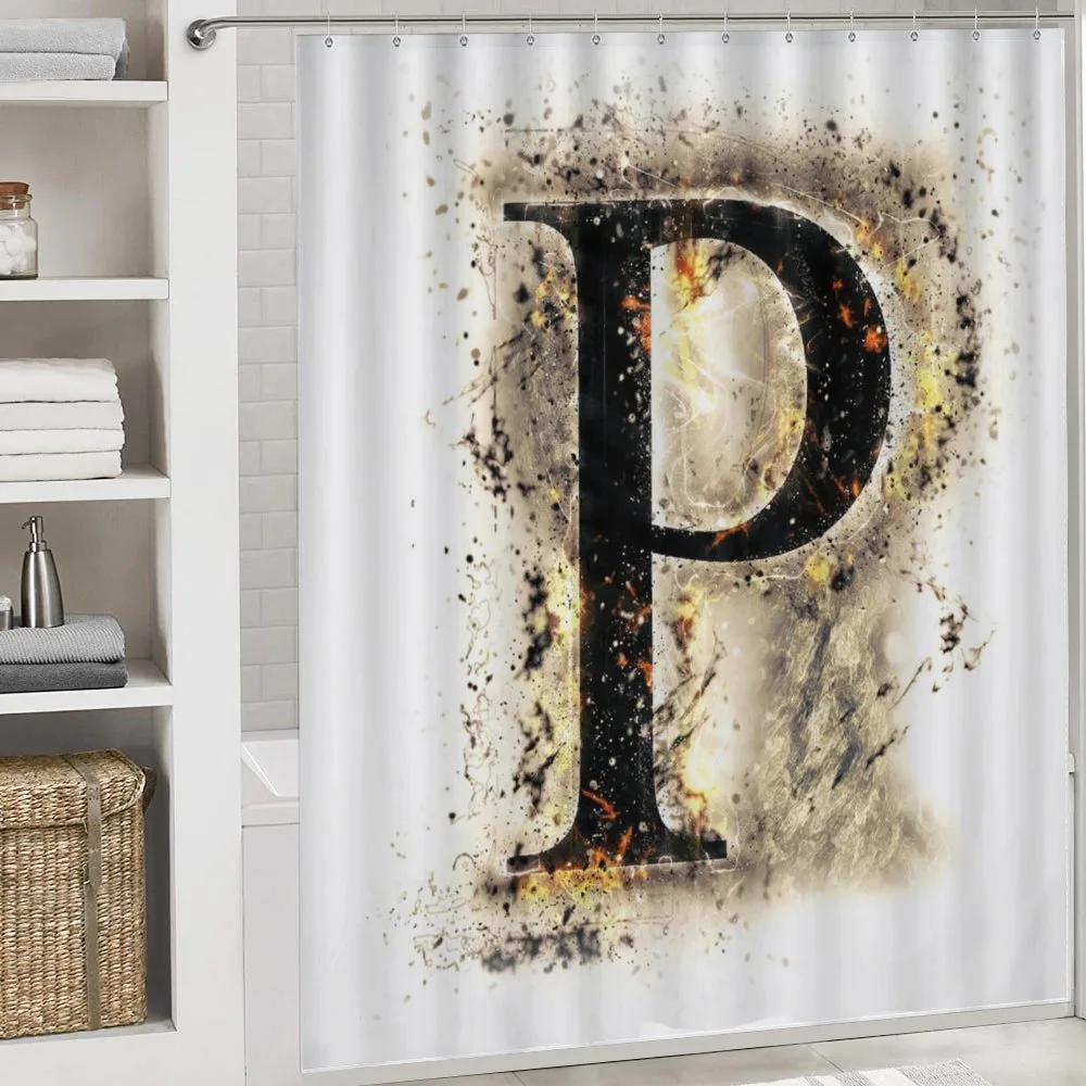 P Sign with Embers — Detail 4