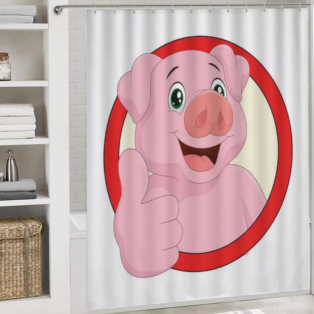Pig Mascot Thumbs — Detail 4