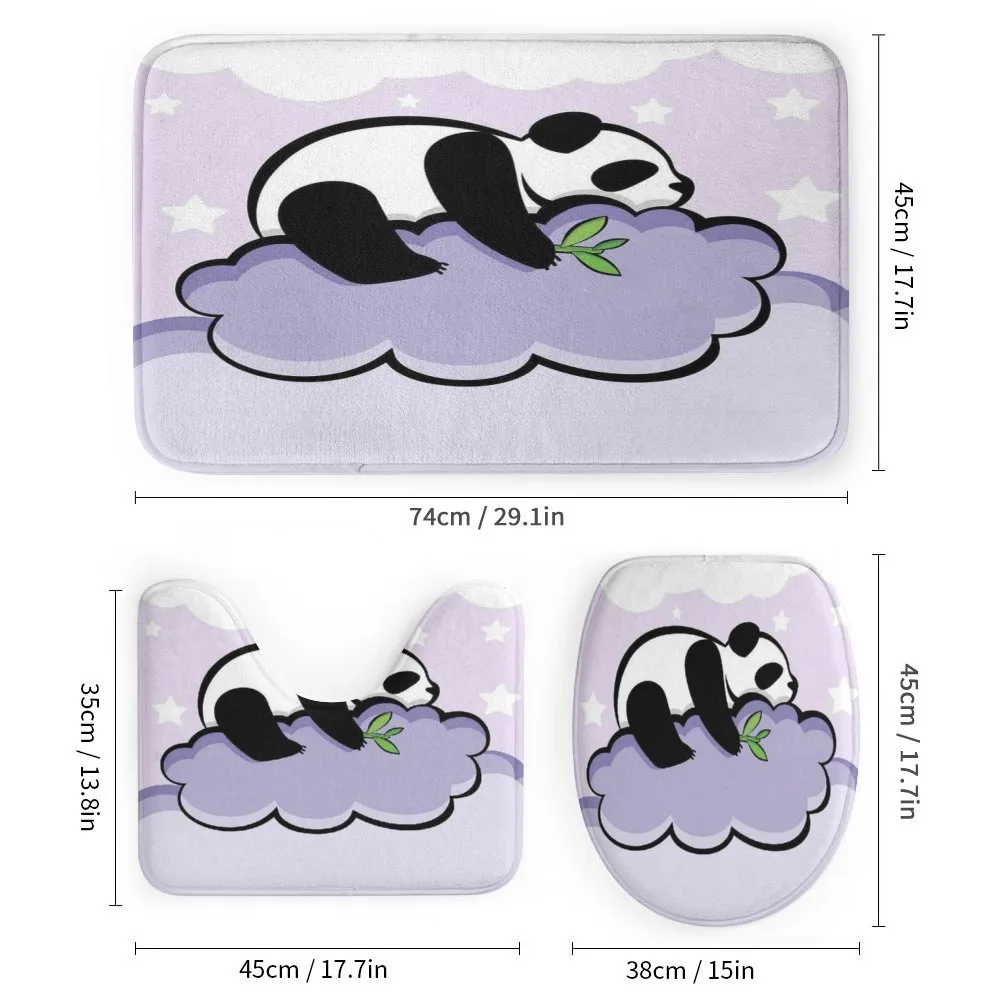 Sleeping Panda on Cloud — Detail 1