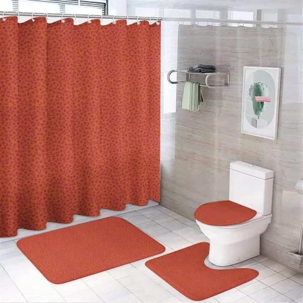 Spring Flower on a shower curtain