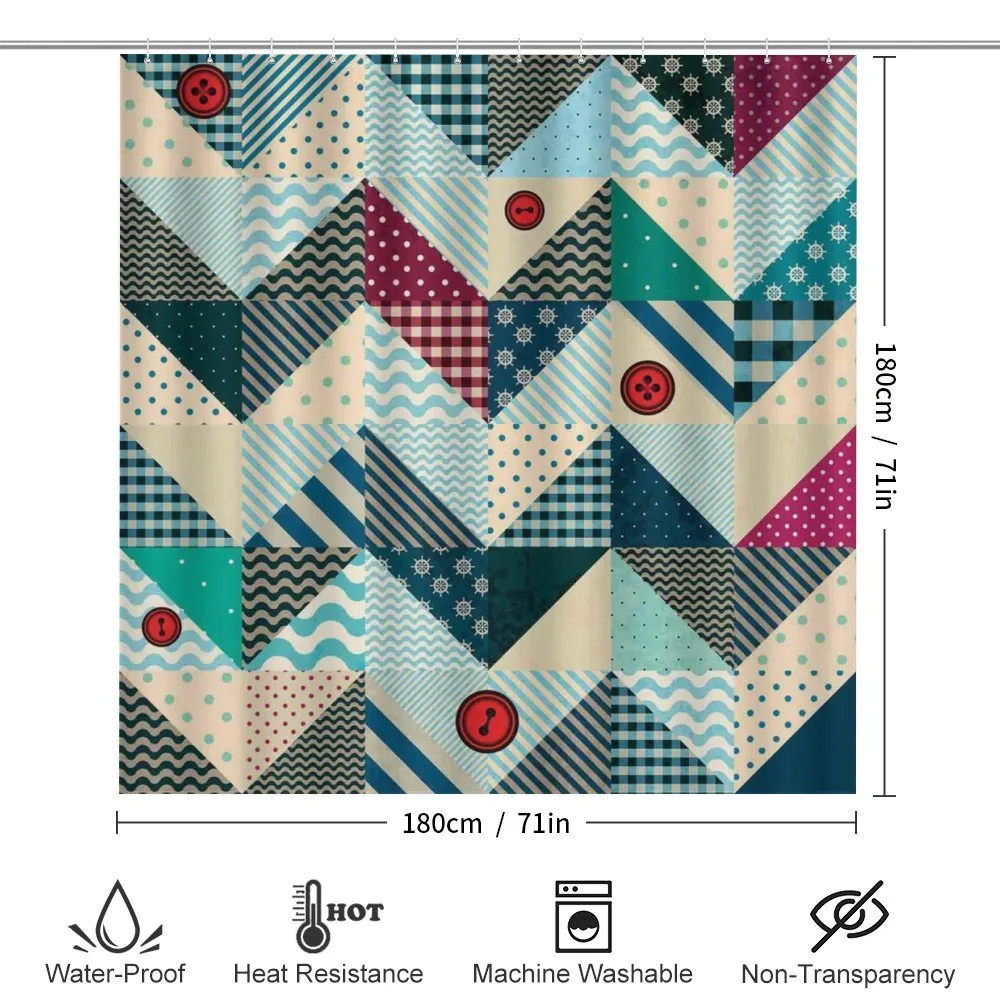 Vintage Patchwork Art — Detail 2