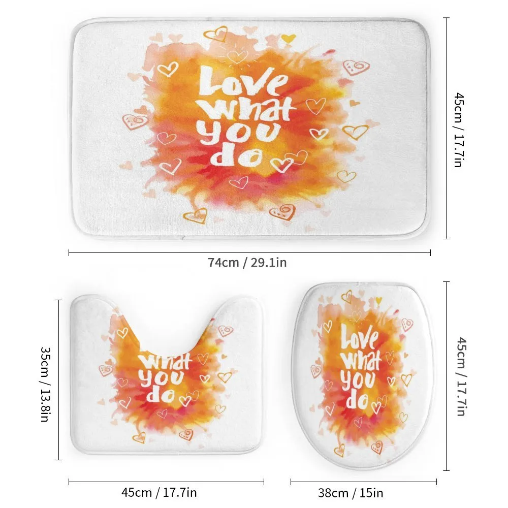 Warm Color Splash Message — Detail 1