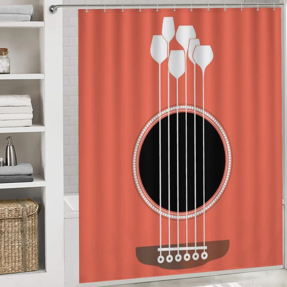 Acoustic Guitar Wine Glasses — Detail 4