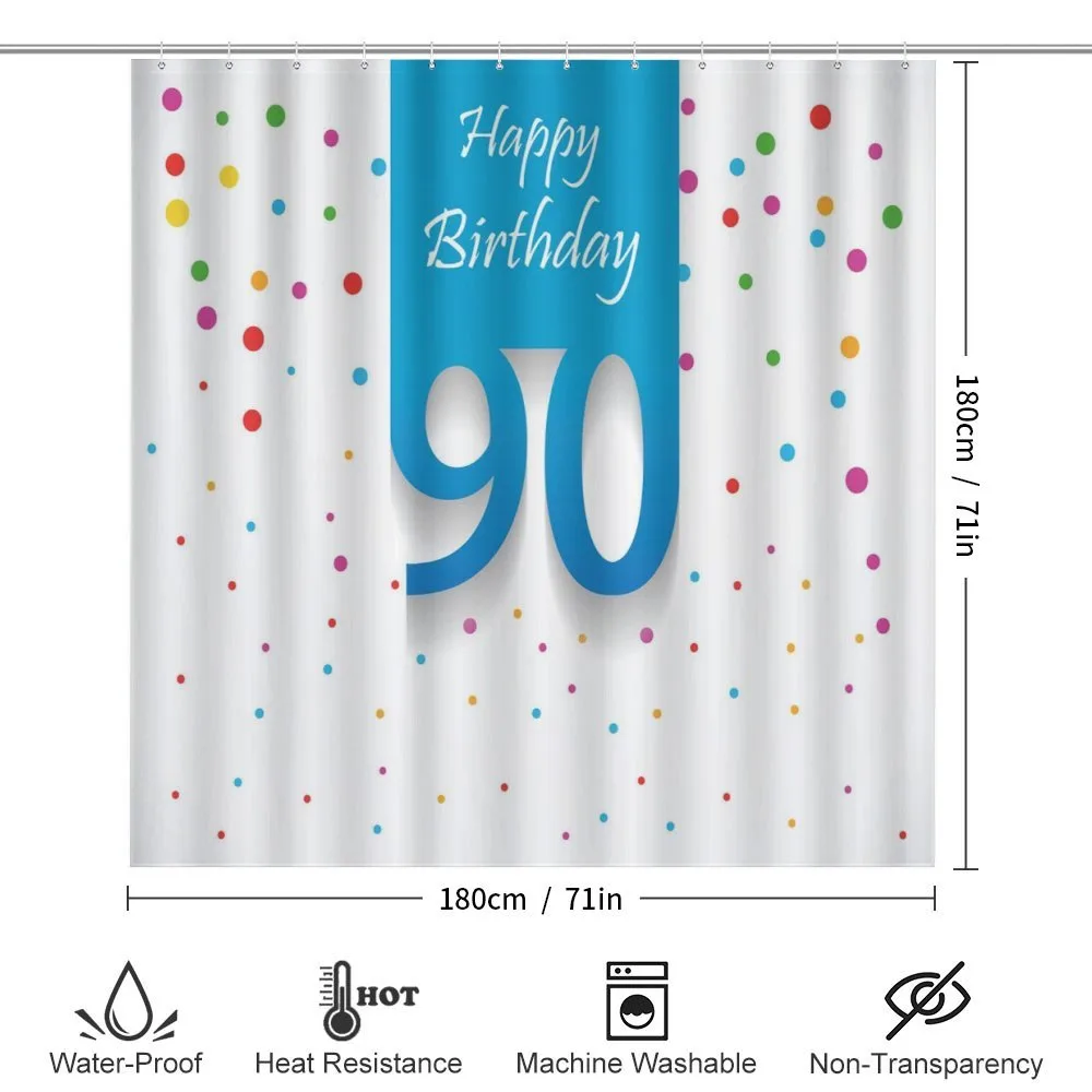 Age 90 Polka Dots — Detail 2